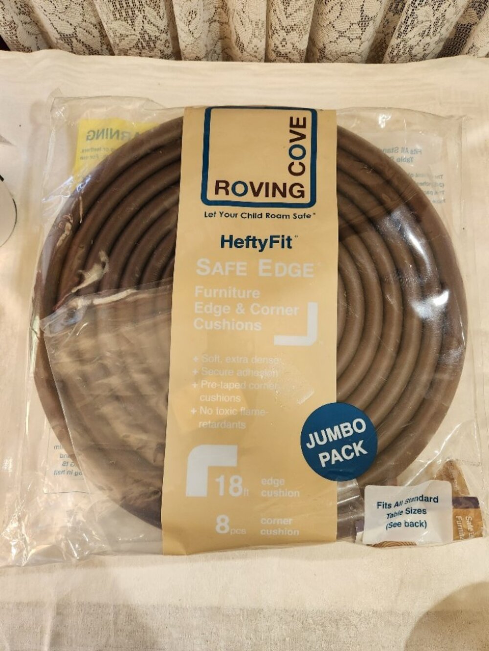 New Roving Cove Hefty Fit Safe Edge Furniture Edge Cushions 18 ft.